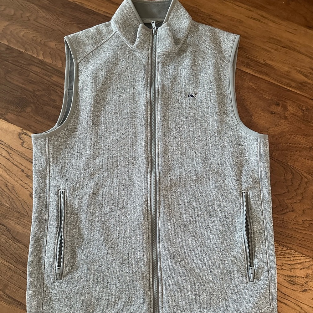 Vineyard Vines Men's Heather Gray Vest